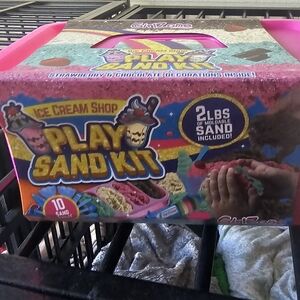 Ice Cream Shop Play Sand Kit - Pink and Blue